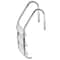 4ft. Silver & White Three Step In-Ground Swimming Pool Ladder